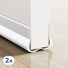집똑똑이 침실 방문용 문틈 밀폐 방음 차단 바람막이, 2개