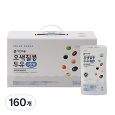 자연채움 오색칠콩두유 고칼슘, 185ml, 160개