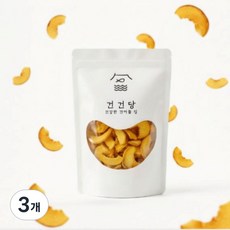 [건건당] 동결건조 복숭아 100g 보존료 화학첨가물 제로, 3개