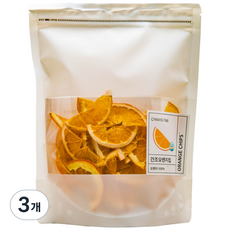 국내생산 말린 오렌지칩, 3개, 100g