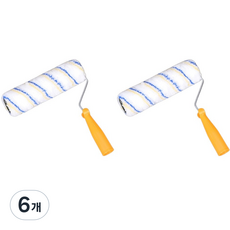 바른 다용도 페인트 붓 롤러 세트, 6개