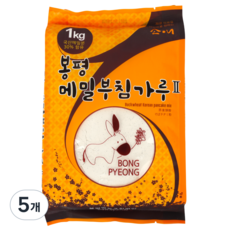 봉평 국산 메밀가루, 5개, 1kg