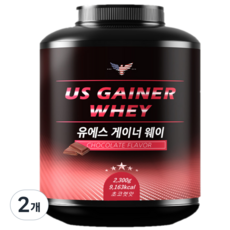 B 프로틴 2.3kg 2개 (총 4.6kg) 유에스게이너웨이 단백질 벌크업 보충제 체중 근육