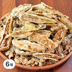 [부각촌 옥빛마을]바로 튀기는 수제 찹쌀 고추 부각 (너무 맛있어요), 6개, 100g