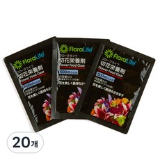 오아시스 생화 절화 연장제 플로라라이프 익스프레스 유니버셜, 20개, 5ml