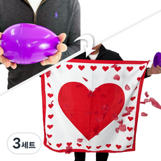 JL매직 손에 쥔 계란이 눈 깜짝할 사이 실크로 변하는 클래식 마술, 3세트