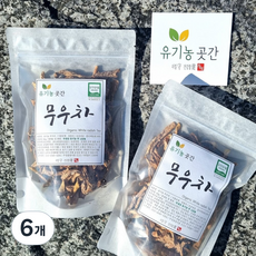 유기농곳간 무차 유기농 볶은 무우차 무말랭이차, 6개, 1개입, 60g
