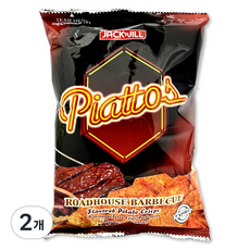 피아토스 바베큐향 감자칩, 85g, 2개