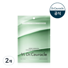 닥터슈라클 스피룰리나 쿨링 모델링 마스크 팩, 2개, 1개입