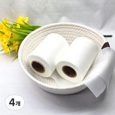 실크심지 10cm 18M(20마), 4개, 흰색