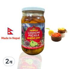 NMU Lemon pickle 네팔레몬피클, 2개, 300g