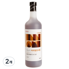 이노라이즈 이노미 카라멜시럽, 2개, 850ml