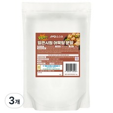 소스야 얼큰 시원 오뎅국물 분말 소스, 3개, 1kg