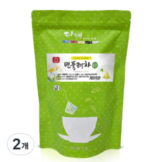 [본사직영] 다예 100% 국산 맛있는 민들레차 생분해 삼각티, 50개입, 2개