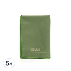 XBL-5551-카키 건식 타올, 카키, 5개