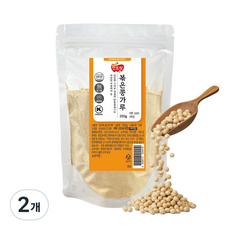 맛뜨락 국산 우리콩 볶은콩가루, 2개, 200g
