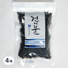 세진유통 자른미역 로켓그로스, 4개, 80g