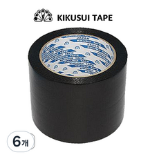 키쿠스이(일본산) 초강력 농사용 차양막 차광막 천막 멀칭 보수용 테이프 비닐하우스 보수용 테이프 80mmX20m (차양막 차광막 천막 멀칭 보수 전용), 6개
