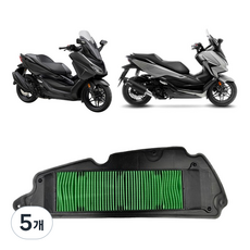 포르자350 에어필터 21년식이후 순정형 에어크리너 혼다 ADV350 전용, 5개