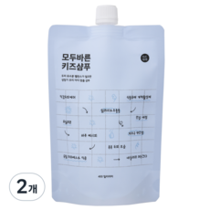 모두바른 키즈 샴푸 리필팩, 2개, 400ml
