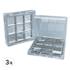 키넬 투명 립팔레트 공 팔레트, 3개