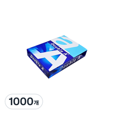 더블에이 80g A4 1권 500매, 1000개