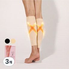 땡스마이레그 더핏엑스 의료용압박스타킹 종아리형 압박밴드, 3개, 종아리/무릎형