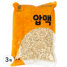 군자농협 국산 압맥(눌린보리), 3개, 800g