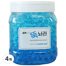 소셜마트 악취뚝 뚝놔라 강력 실내 화장실 담배냄새 제거 집안 방 홀애비 남자방 오래된집 냄새 제거 마린소프, 1.2kg, 4개