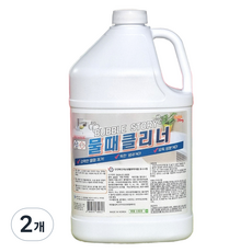 버블스토리 바르는 물때제거제 물때클리너 화장실 욕실 샤워부스 싱크대, 2개, 4L