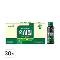 영진약품 속시원 식후 케어 소화 음료 상쾌한 컨디션 관리, 30개, 100ml