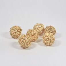 더이쁜 디퓨져 부자재, 내츄럴 우드볼 4cm, 1개