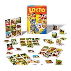 동물의 왕국 LOTTO 라벤스부르거 독일 보드게임, 상세설명 참조, 1개