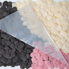 펀플러스 초콜릿만들기 도구, 짤주머니(10장), 1개