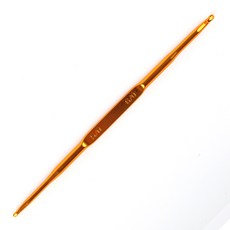 마마니트 알루미늄 양쪽코바늘, 양쪽알루미늄코바늘, 1개