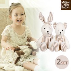 오가닉인형 애착토+애착웅, 1개