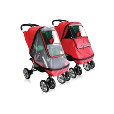 마리꼬베베 이너피 유모차 멀티커버 보낭+모기장, 레드, 1개