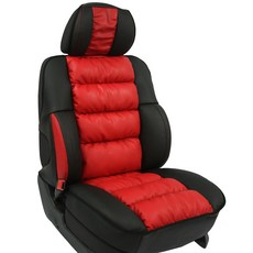 피렌체 리무진시트 버켓시트 당신의 편안한 운전을 위한 시트커버의 결정체 시트커버교체, 레드-, 1개