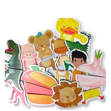 이미지마그네틱 유아 그림퍼즐, 과일야채, 1개