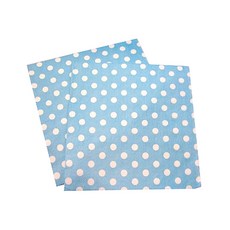 피플스파티 파티 테이블용품 냅킨, 도트(라이트블루)