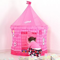 아하토이 유후 궁전텐트(패미), 핑크, 1개