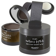 모에타 헤어쉐도우 동안톡톡, 흑갈색, 1개