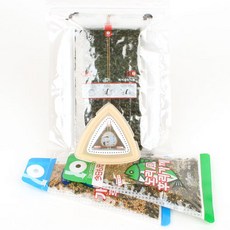 붐스토리 삼각김밥 50매 기본 후리가께(혼합) DIY키트, 삼각김50매+틀1+가쓰오1+노리1_조미, 1개, 50g