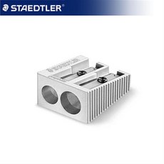 [스테들러] 메탈 2홀 연필깎이 510-20, 1개