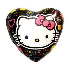 피플스파티 은박 호일풍선_18인치-헬로키티트윈벌스데이, 18인치-헬로키티트윈벌스데이