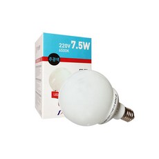 두영 LED볼구 7.5W, 주광색[흰색빛], 1개