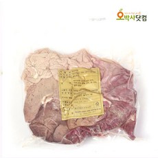 오다셰프 오박사 찰 순대 내장 모듬 1kg 돼지부속, 단품, 1개