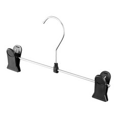 디스토어 NEW 심플 바지걸이(국내산) 20P, 블랙, 20개