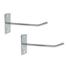 벽부착용 일자형 후크/일자후크/직부용, 20cm, 1개, 1개