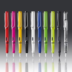 라미 사파리 만년필, 블루, 각인